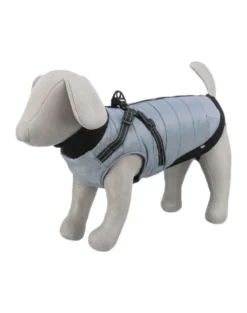 TRIXIE Pontis Cappottino con pettorina XS 30 cm grigio