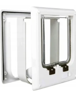 TRIXIE Porta per gatti 'freecat de luxe elettromagnetico bianco