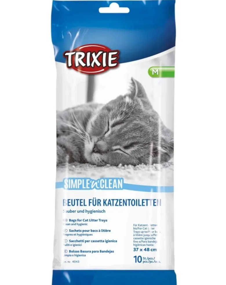 TRIXIE Sacchetti Simple'n'Clean per cassetta igienicaL 10 pz.