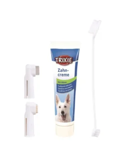 TRIXIE Set per l'igiene dentale per cani