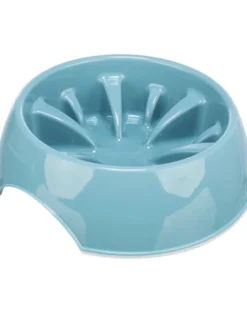 TRIXIE Slow Feeding Ciotola in plastica rallentata per cane o gatto 0,3L
