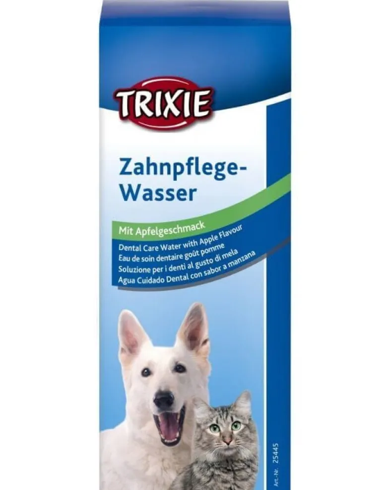 TRIXIE Soluzione per l'igiene dentale al profumo di mela per cani e gatti 300ml