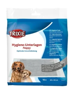 TRIXIE Tappetino igienico con carbone attivo per cuccioli 60x60cm 10 pz