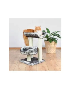 TRIXIE Tiragraffi per gatti "Isaba" 62 cm nero / bianco