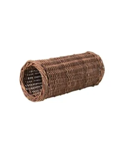 TRIXIE Tunnel in vimini per criceti 10 x 25 cm