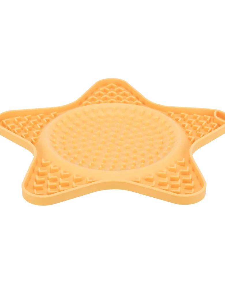 TRIXIE Vassoio per bocconcini Lick'n'Snack giallo 23,5 cm