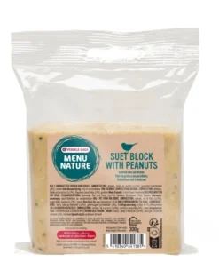 VERSELE-LAGA Menu Nature Mangime in blocco di grasso di arachidi per uccelli selvatici 300g