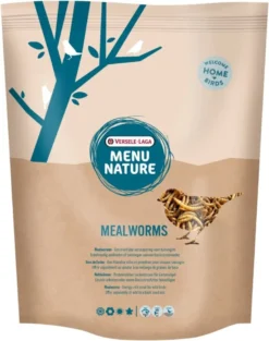 VERSELE-LAGA Menu Nature Mealworms mosche bianche essiccate 300g per uccelli selvatici