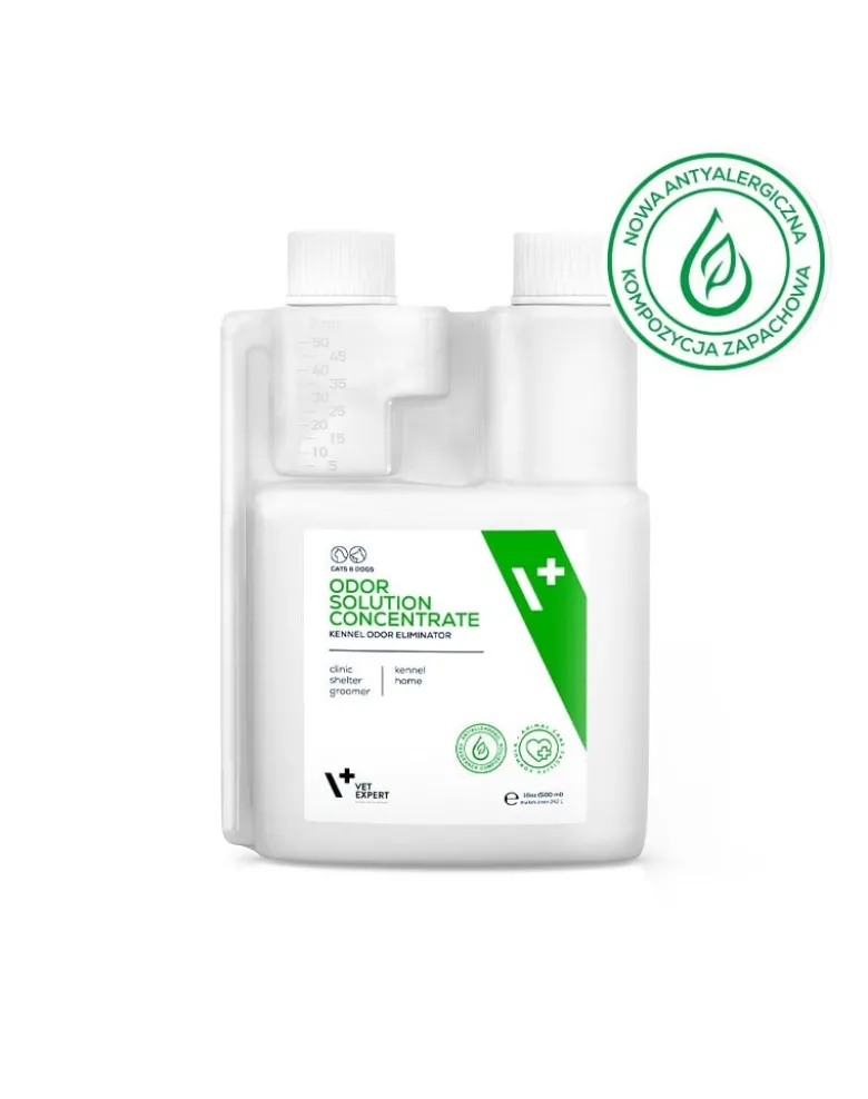 VETEXPERT Odor Solution Concentrate 500ml neutralizzatore di odori per cani e gatti