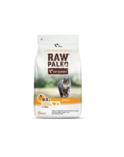 VETEXPERT Raw Paleo Adult Cat Turkey&Chicken per gatti adulti tacchino e pollo 6kg