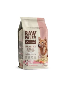 VETEXPERT RAW PALEO Heathy Grain Adult Salmon 2kg con salmone per cani adulti