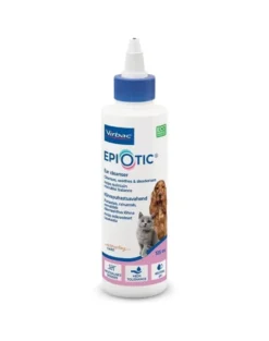 VIRBAC Epiotic Ear cleanser Liquido per la cura delle orecchie per cani e gatti 125ml