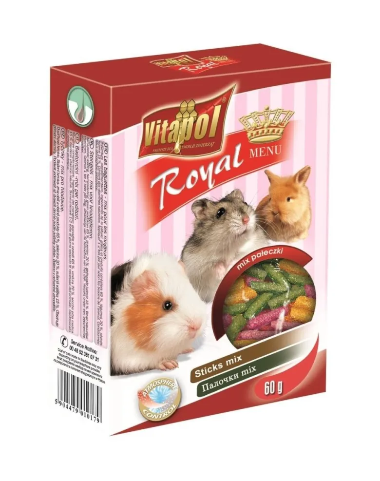 VITAPOL Mix-bastoncini per roditori e conigli 60g