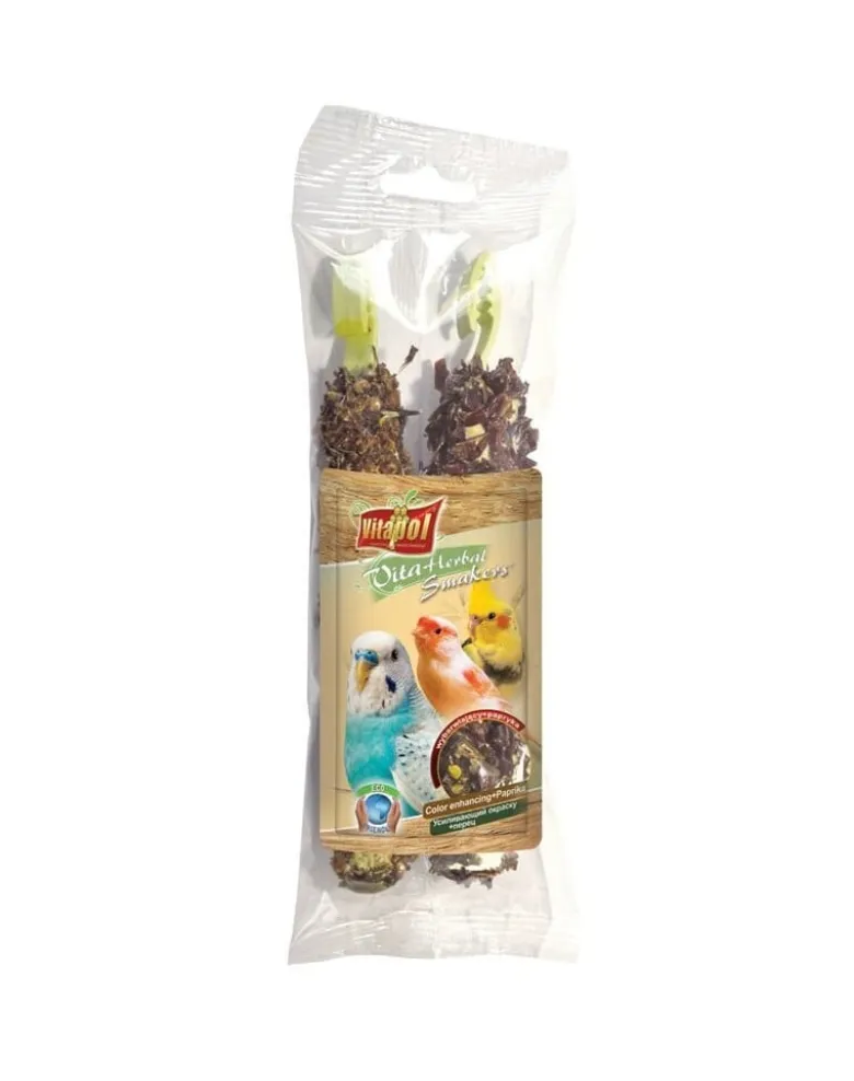 VITAPOL Smakers per uccelli per esaltare o intensificare il colore con paprika vitaherbal 90 g
