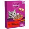 WHISKAS Adult con deliziosa carne di manzo 300 g cibo secco per gatti