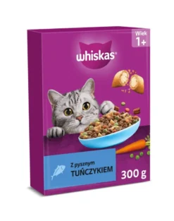 WHISKAS Adult con delizioso tonno 300 g cibo secco per gatti