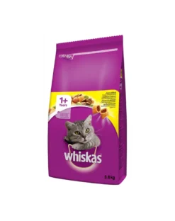 WHISKAS Adult con pollo 3,8 kg cibo secco per gatti