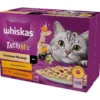 WHISKAS Adult Tasty Mix 12x85g Variazioni cremose con pollo e verdure, agnello e tacchino in salsa
