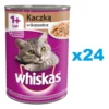 WHISKAS 1+Anatra in gelatina 24x400g