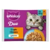 WHISKAS Duo Adult da Terra e Mare in gelatina 4x85 g cibo umido per gatti