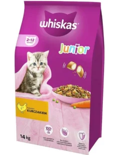 WHISKAS Junior 2x14kg