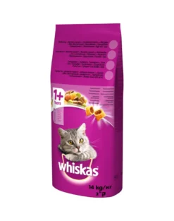 WHISKAS 1+ Manzo e Carote 14kg