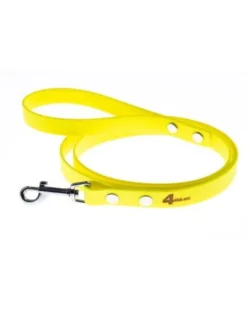 4WILD Guinzaglio impermeabile 150 cm giallo neon