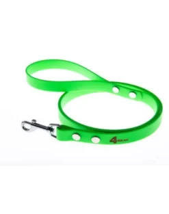4WILD Guinzaglio impermeabile 150 cm verde neon