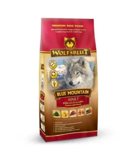 WOLFSBLUT Adult Blue Mountain per cani con cervo e coniglio 12,5 kg