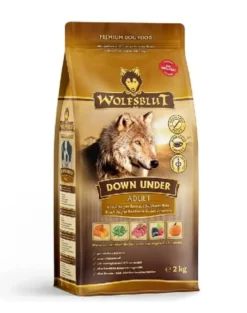 WOLFSBLUT Down Under Adult per cani con manzo e verdure 12,5 kg