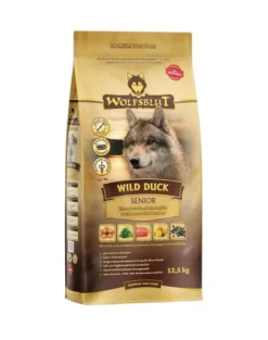 WOLFSBLUT Wild Duck Senior per cani anziani con anatra e patate 12,5 kg