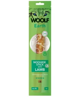 WOOLF Earth Noohide Stick with Lamb XL 85g bastoncino di agnello