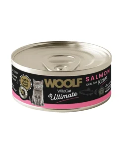 WOOLF Wild Cat Ultimate Kitten Salmon Pate 85g pâté di salmone per gattini