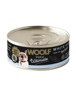 WOOLF Wild Cat Ultimate Sterilised White Fish Pate 85g paté con pesce bianco per gatti sterilizzati