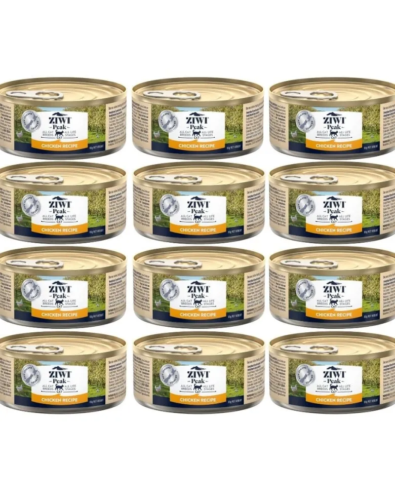 ZIWIPEAK Cat Chicken Pollo 12 x 85 g