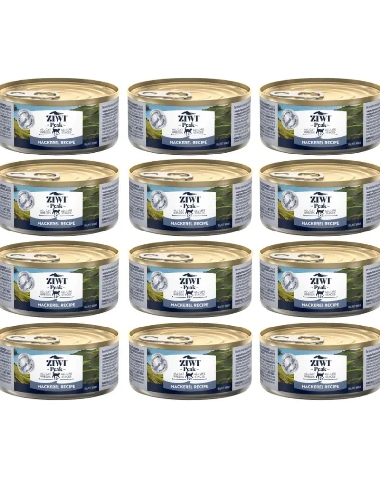 ZIWIPEAK Cat Mackerel Sgombro 12 x 85 g