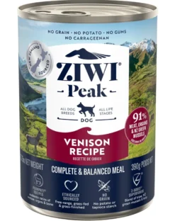 ZIWIPEAK Dog Venison Selvaggina 6 x 390 g