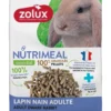 ZOLUX NUTRIMEAL Granulato per coniglietti nani adulti 850g