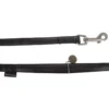 ZOLUX Smycz mac leather 20 mm / 1.2 m czarny