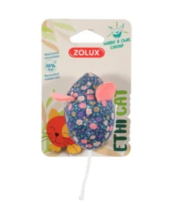 ZOLUX Topo giocattolo per gatti ETHICAT con fiori